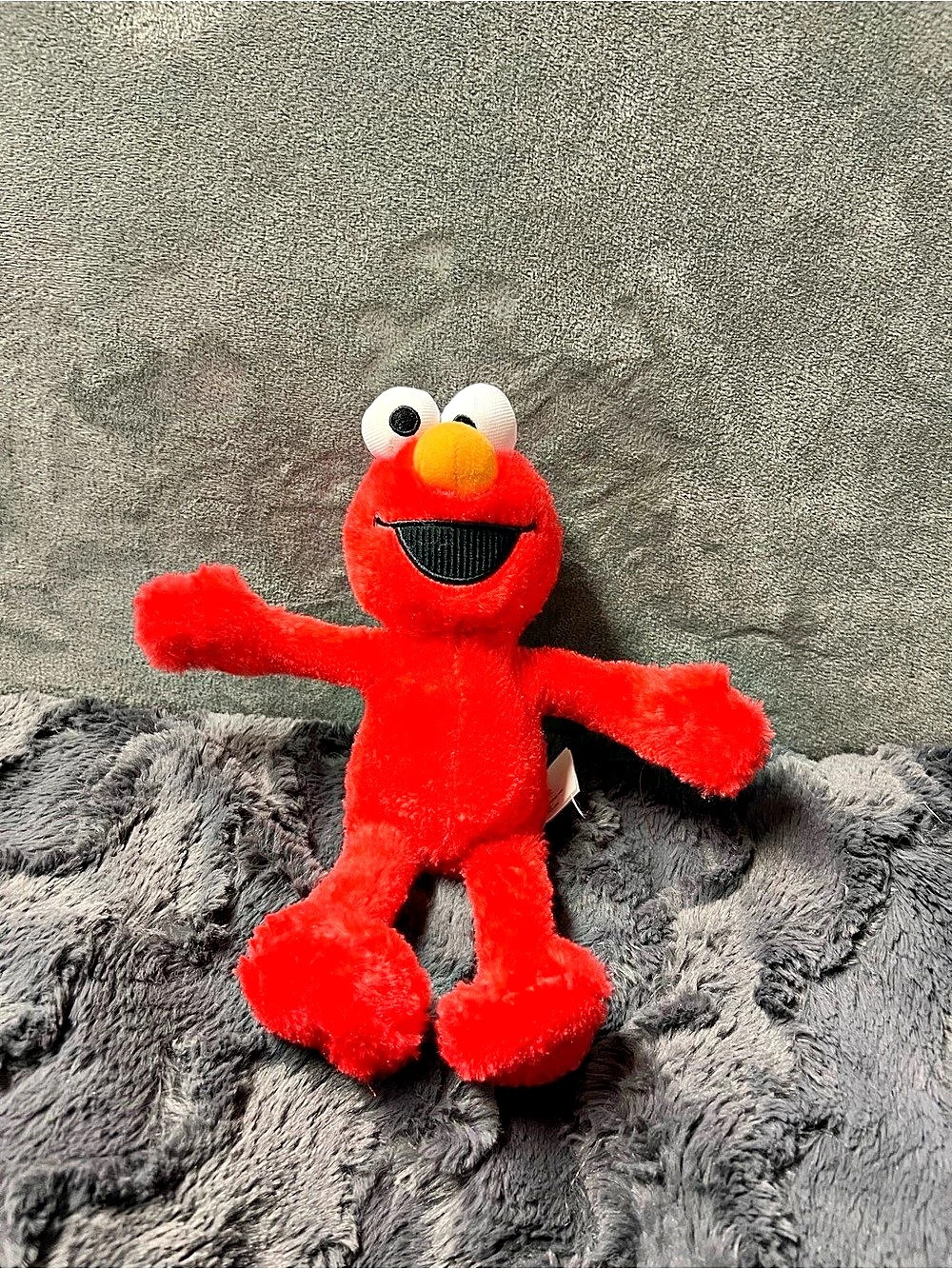 Sesame Street Elmo Plush Stuffed Animal Red Like New